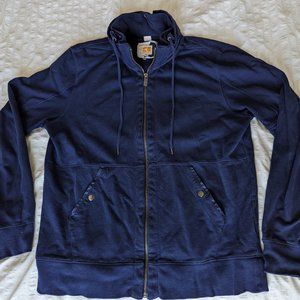 Hugo Boss Orange Hoodie Blue Stylish